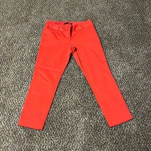 The Limited Cropped pants- orange